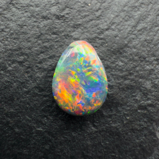 0.46ct World Class Black Opal With All The Colors