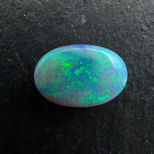 1.65ct Affordable Dark Opal With A Lovely Green-Blue Moss Pattern
