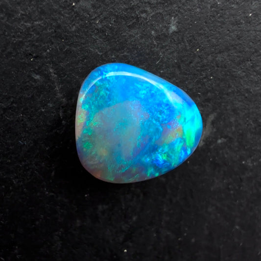 1.35ct Affordable Dark Opal With A Rich Blue Green Color Palette