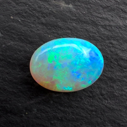 1.15ct Affordable Crystal Opal With Soft Greens And Blues And Depth Of Color