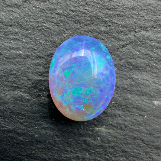 2.8ct Gem Crystal opal with a High Dome And Great Depth Of Color