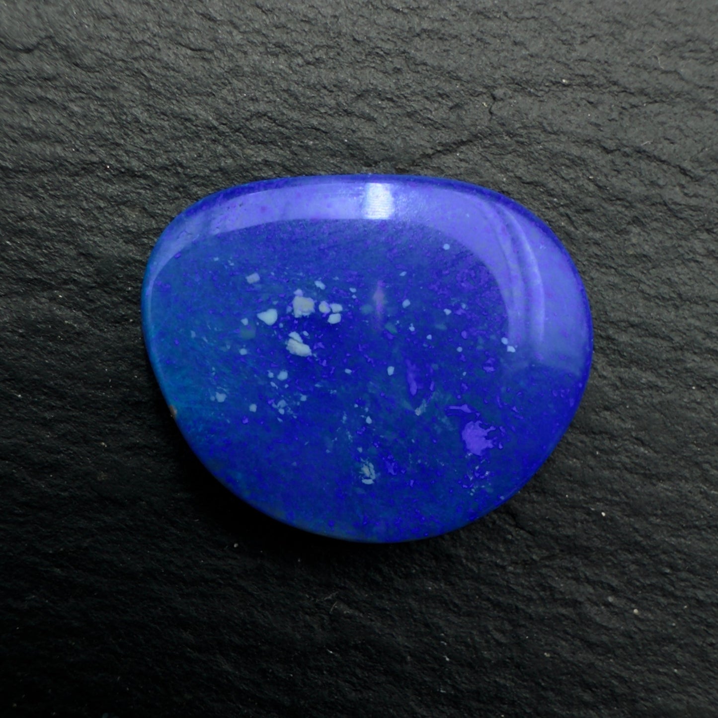 3.64 ct Affordable Black Opal With Solid blue Coloration