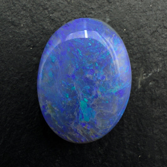 4.9ct Affordable Dark Opal With Soft Pastel Blues