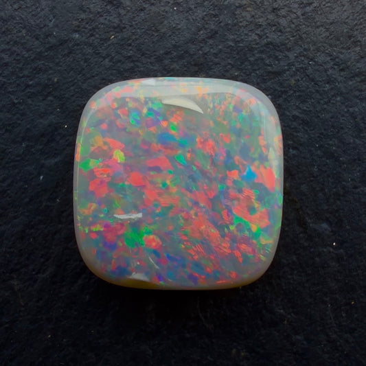 2.44cts Affordable Dark Opal With A Red Pink Multicolor Pattern