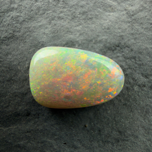 2.03cts Gem Dark Opal With A Beautiful Red Pink Multicolor Pattern