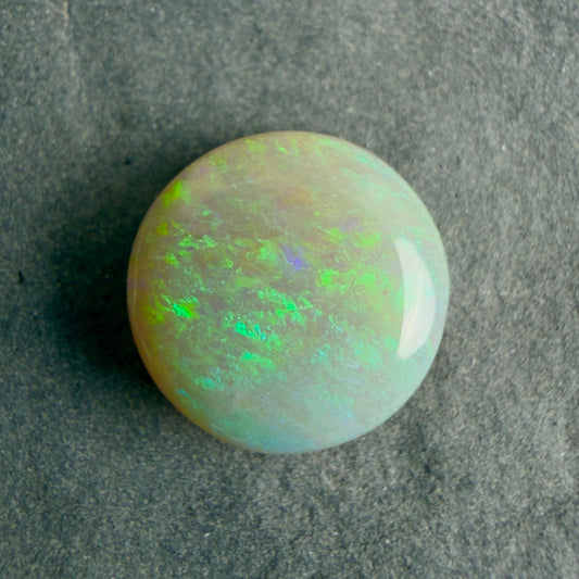 2.15cts affordable Dark Opal With Green Gold Pattern