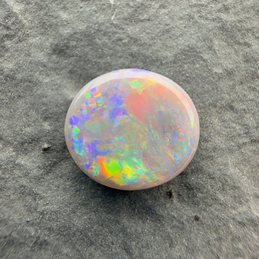 1.43cts Affordable Dark Opal With A Red Pink Multicolor Pattern