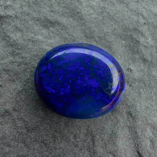 1.9cts Affordable Black Opal With A Deep Blue Play of color