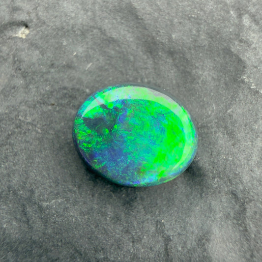 Sunday - 1.02cts Black Opal With A Blue Green Palette