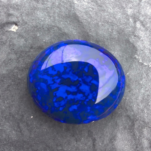 2.83cts Affordable Black Opal With A Deep Blue Palette