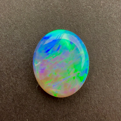 2cts Crystal Opal With A Blue Green Play Of Color, From Lightning Ridge Australia