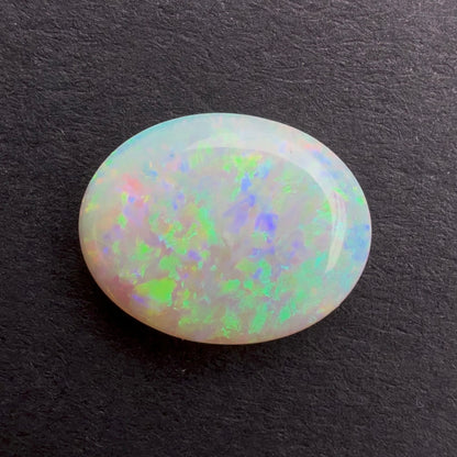 1.77cts Affordable Crystal Opal With A Blue Green Multicolor Play Of Color, From Lightning Ridge Australia