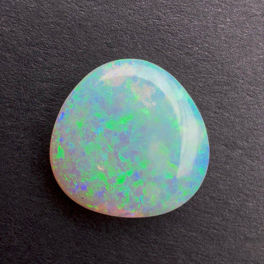 2cts Crystal Opal With A Green Blue Play Of Color, From Lightning Ridge Australia