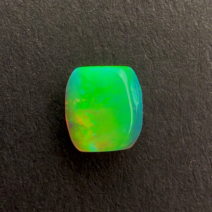 0.44cts Top Gem Crystal Opal With A Green Yellow Gold Play Of Color, From Lightning Ridge Australia