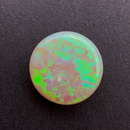 1.72cts Affordable Dark Opal With A Green Blue Play Of Color, From Lightning Ridge Australia