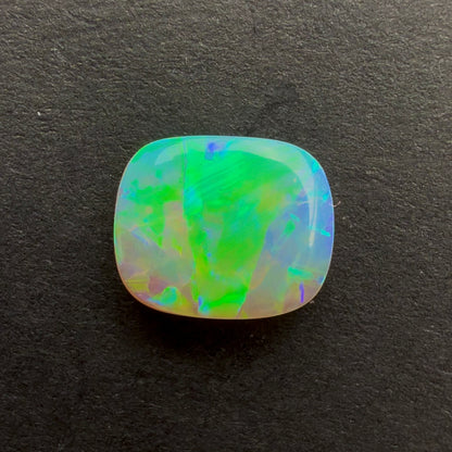 0.83cts Affordable Crystal Opal With A Green Blue Play Of Color, From Lightning Ridge Australia
