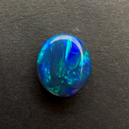 1.39cts Affordable Black Opal With A Green Blue Play Of Color, From Lightning Ridge Australia