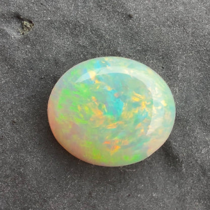 1.16cts Affordable Crystal Opal With A Green Blue Play Of Color, From Lightning Ridge Australia