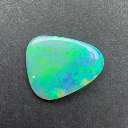 1.65cts Crystal Opal With A Green Blue Play Of Color, From Lightning Ridge Australia
