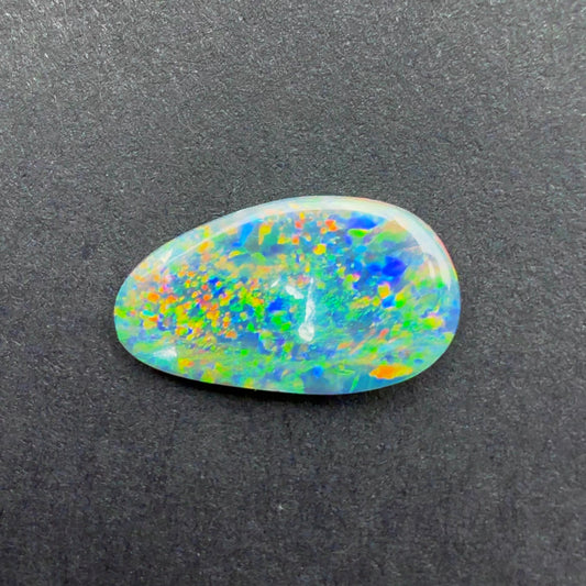 0.94cts Dark Opal With A Red Pink Multicolor Play Of Color, From Lightning Ridge Australia