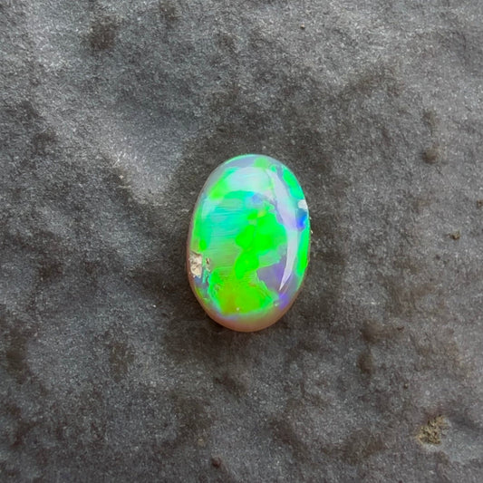 6mm x 4mm Affordable Crystal Opal With Green Blue Play Of Color, From Lightning Ridge Australia