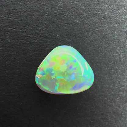 0.72cts Crystal Opal With A Green Blue Play Of Color, From Lightning Ridge Australia