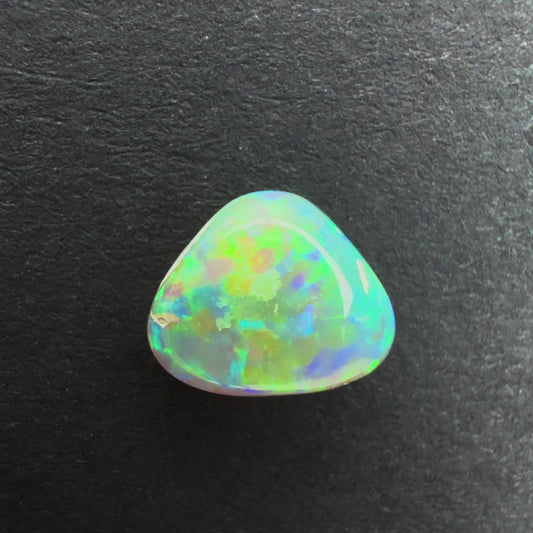 0.72cts Crystal Opal With A Green Blue Play Of Color, From Lightning Ridge Australia