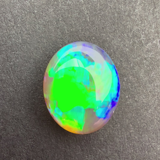 2.26cts World Class Gem Crystal Opal With A Beautiful Blue Green Play Of Color, From Lightning Ridge Australia