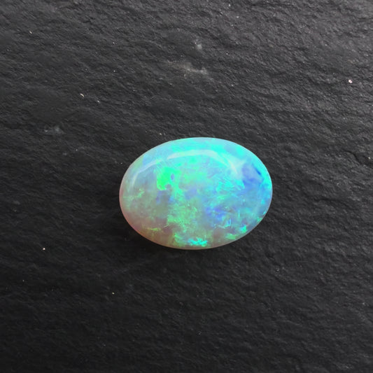1.15ct Affordable Crystal Opal With Soft Greens And Blues And Depth Of Color