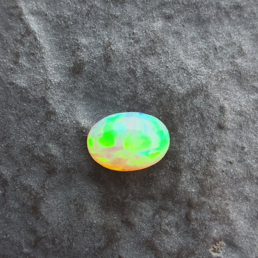 6mm x 4mm Affordable Crystal Opal With Green Blue Play Of Color, From Lightning Ridge Australia