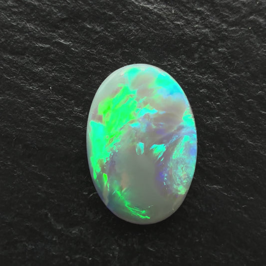 2.1ct Dark Opal, With a Minty Green - Blue Play Of Color