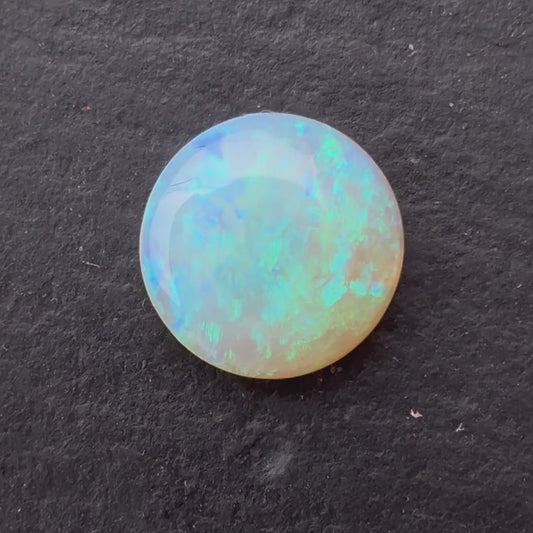 1.54ct Crystal Opal With A Green, Blue Play Of Color, From Lightning Ridge Australia