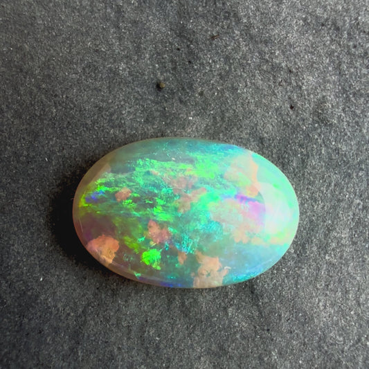 1.15cts Affordable Crystal Opal With A Beautiful Blue Green Pattern