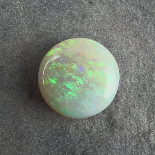 2.15cts affordable Dark Opal With Green Gold Pattern