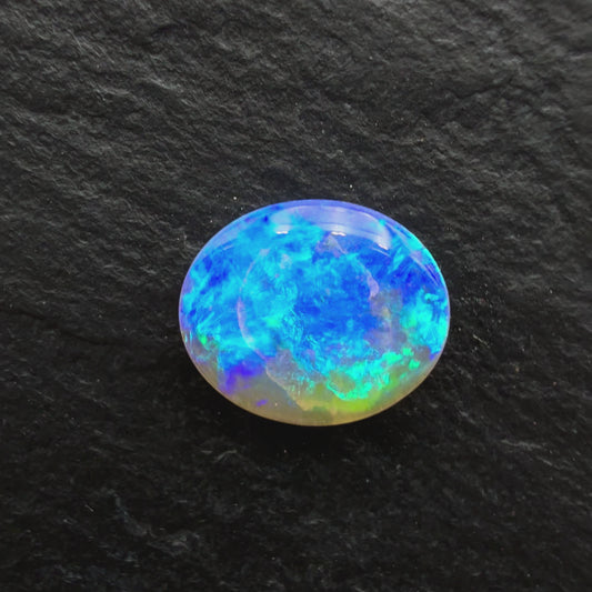 1.25ct Crystal Opal With Blue -Green Color Palette And Lots Of Depth