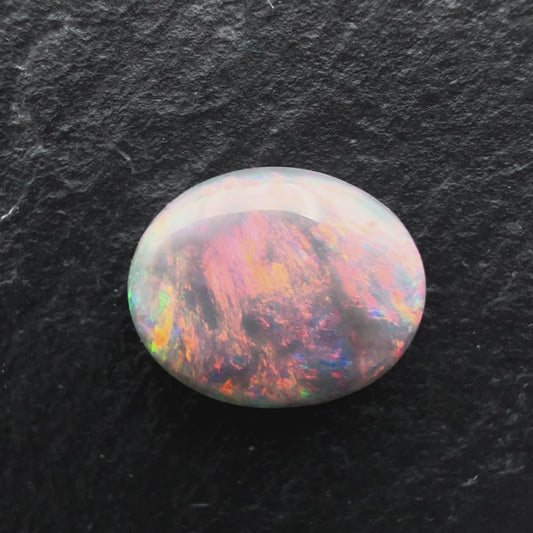 1.77ct Dark opal With A Lovely Sunset Color Palette