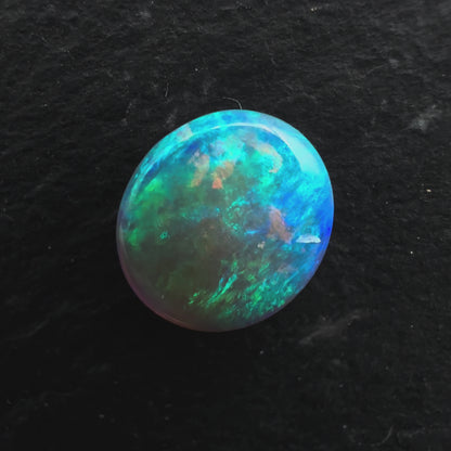 0.85 Affordable Crystal Opal With Pastel Blues and Greens