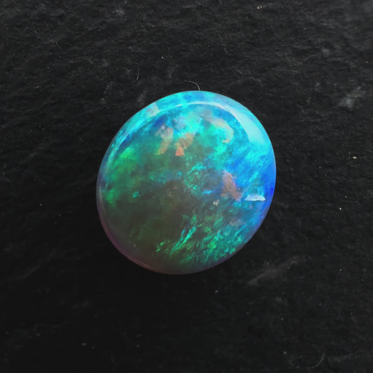 0.85 Affordable Crystal Opal With Pastel Blues and Greens