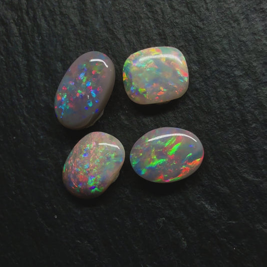 BUNDLE (price for parcel) Dark Opals With Lovely Sunset Palette Colors And Mixed Patterns