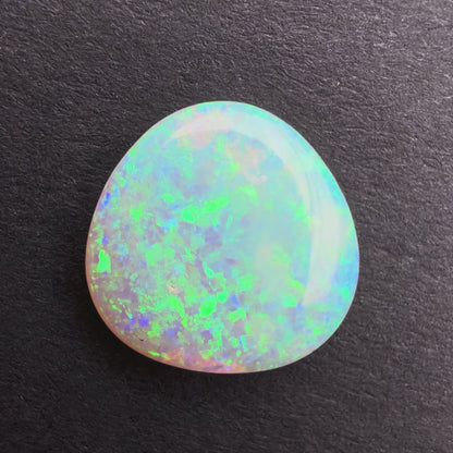 2cts Crystal Opal With A Green Blue Play Of Color, From Lightning Ridge Australia