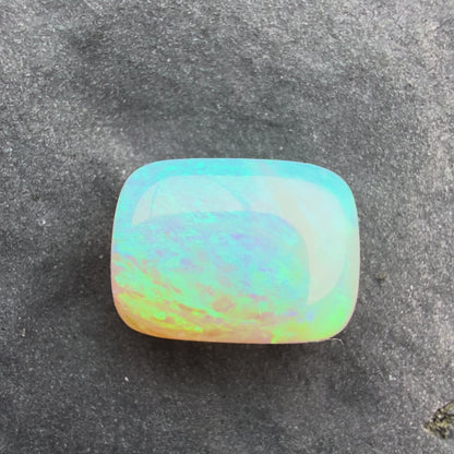 1.18cts Affordable Crystal Opal With A Blue Green Play Of Color, From Lightning Ridge Australia