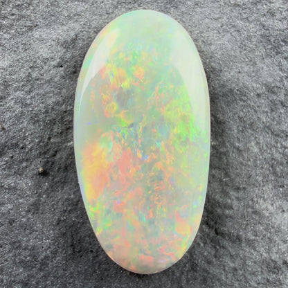 1.95cts Affordable Dark Opal With Red Pink Multicolor Pattern