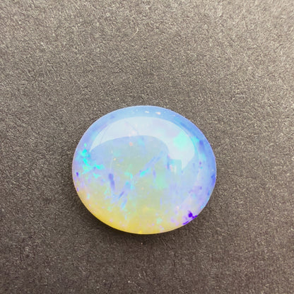 1.81cts Affordable Crystal Opal With A Blue Purple Play Of Color, From Lightning Ridge Australia