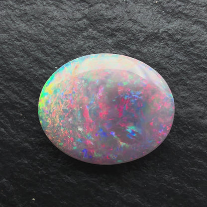 1.2ct Dark Opal With A Speckled Sunset  Color Palette