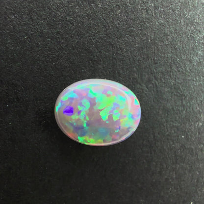 0.36cts Affordable Crystal Opal With A Green Blue Multicolor Play Of Color, From Lightning Ridge Australia
