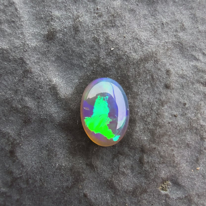 6mm x 4mm Affordable Crystal Opal With Green Blue Play Of Color, From Lightning Ridge Australia