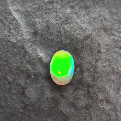 6mm x 4mm Affordable Crystal Opal With Green, Yellow, Gold Play Of Color, From Lightning Ridge Australia