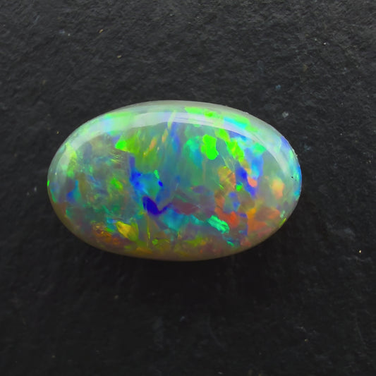 1.65cts Affordable Gem Dark Opal With A Beautiful Red Pink Multicolor Pattern