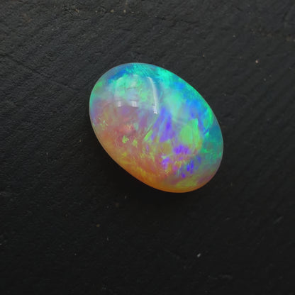 1.3ct Crystal opal With A minty Green Color Palette And lots of Depth
