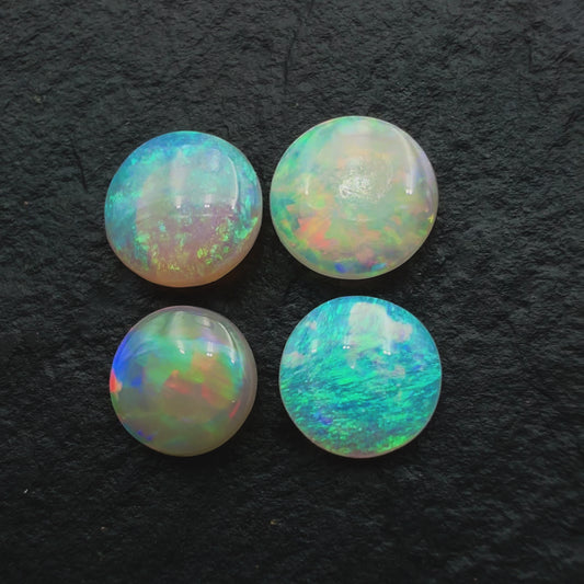 1.19ct Bundle (Price For Parcel) Assorted Round Crystal Opals
